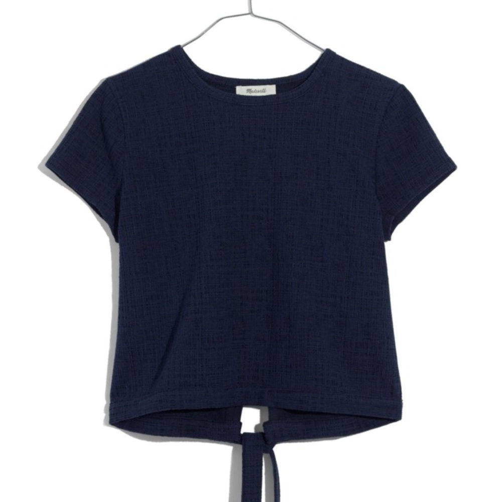 Madewell Verse Tie Back Top